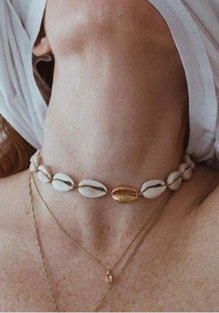 Choker κοχύλια 